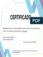 Certificado