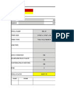 Date: Field Name: Supervisor: Barge:: Field Service Daily Report Sheet