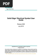 Solid Edge Electrical Symbol User Guide: Release 2020 July 2019