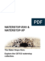 WATERSTOP-RX - & WATERSTOP-XP - Minerals Technologies Inc