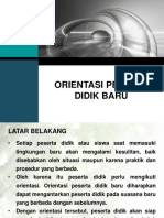 3.1 Orientasi Siswa Baru