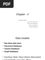 Chapter - 2: Database Model Key-Value Data Store Document Databases Column Databases Graph Databases