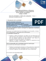 Guía de actividades y rúbrica de evaluación - Unidad 1 - Tarea 1 - Reconocer temáticas previas.pdf