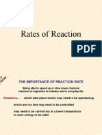 Rates of Reaction Explained