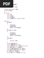 Using Namespace Class Private Int Int Int Void Int Int Public