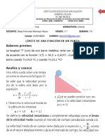 TALLER 4 Cálculo 11° 2° Periodo Con Autoevaluación PDF