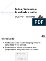 02 Tipos de Dados Variaveis Entrada Saida TesteMesa PDF