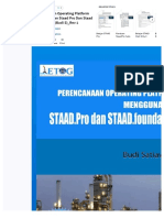Perencanaan Operating Platform Menggunakan Staad Pro Dan Staad Foundation (Budi S) - Rev 1