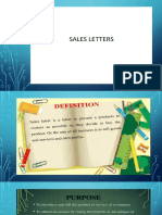 Sales Letter Final