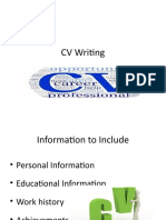 CV Writing