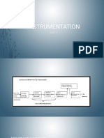 Instrumentation: Unit 1