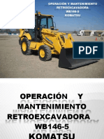 Curso Operacion Mantenimiento Retroexcavadora WB 146 5 Komatsu