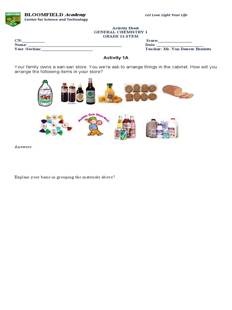 Activity A | PDF