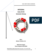 Modul Integral Xii Iis PDF