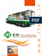 RT ECO Palm Oil Mill Effluent POME Wastewater Treatment Plant Brochure