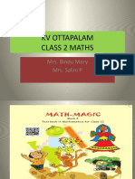 KV Ottapalam Class 2 Maths: Mrs. Bindu Mary Mrs. Salini P