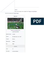 Rugby Union: Jump To Navigationjump To Search