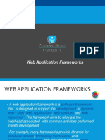 Web Based Frameworks PDF