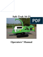 GreenMech - User Manual - SAFE-Trak 16-23 Manual English