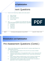 Pre-Assessment Questions: Globalization and Optimization