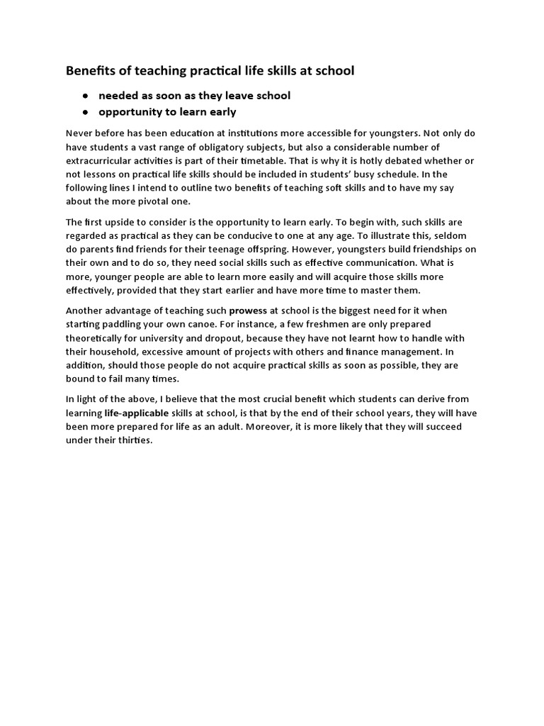 benefits-of-teaching-practical-life-skills-at-school-needed-as-soon-as