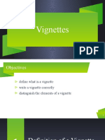Vignette and Its Features