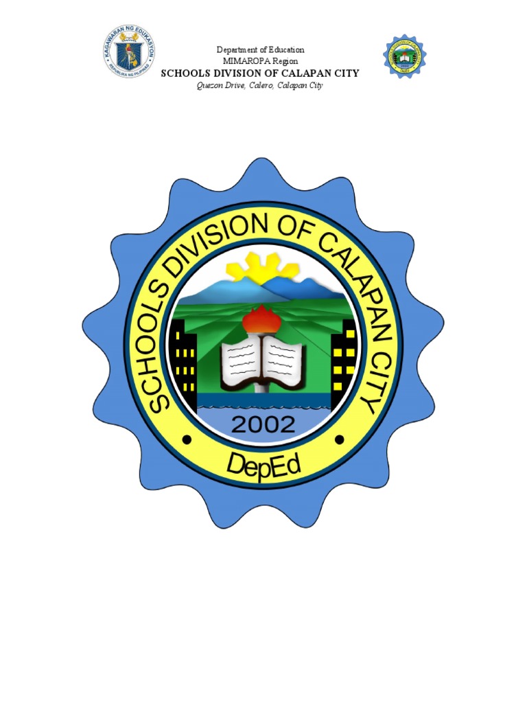 Sdo Annual Report 2019 Format Real Pdf Schools Cognition