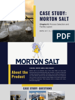 Case Study: Morton Salt: Chapter 6: Process Selection and