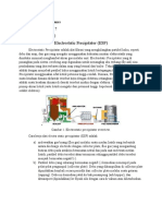 Electrostatic Precipitator (ESP) .