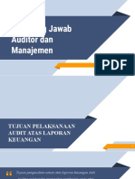 CHP 5 - Tanggung Jawab Auditor Dan Manajemen