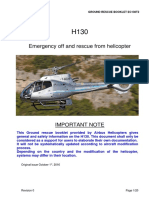 Emergency Off and Rescue From Helicopter: Ground Rescue Booklet Ec130T2