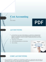 Cost Accounting: by Hira Idrees