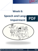 Further Reading - Speech and Language Impairment Case Studies For Forum PDF