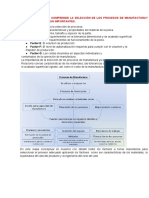 R. Consideraciones para La Selección de Procesos