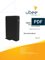 Ubee EVW32C Benutzerhandbuch 032017