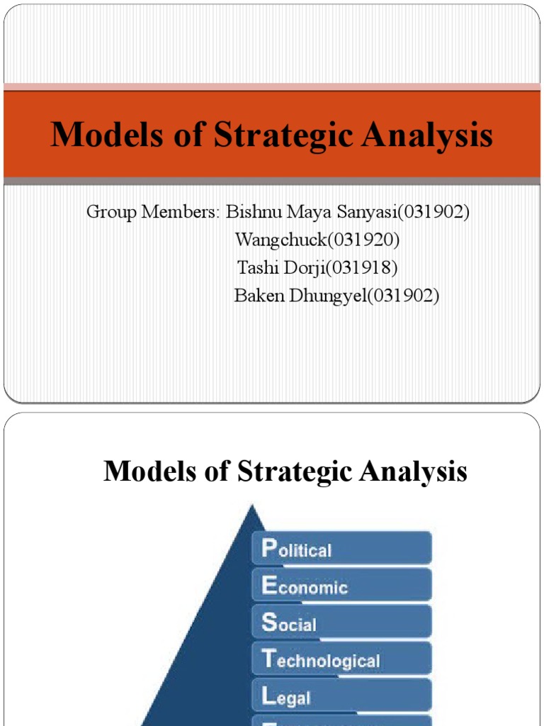 Models of Strategic Analysis | PDF