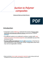 Introduction To Polymer Composites: Mohamed Mahmoud Abdul-Monem