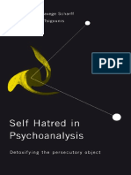 Jill Savege Scharff, Stanley A. Tsigounis - Self-Hatred in Psychoanalysis - Detoxifying The Persecutory Object-Routledge (2002) PDF