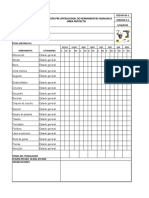 Formato Inspecciones Preoperacional de Herramientas Manuales