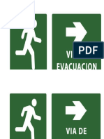 Señalizacion Via Evacuacion