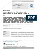 Antiulcerogenic Activity of The Hydroalcoholic Extract of Leaves of Annona Muricata