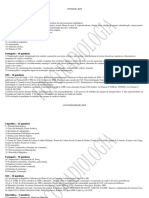 Modelo de Cronograma de Estudos Foco Radiologia