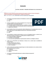 Evaluación 25 Junio Seminario Adicionales