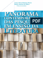 PANORAMA CONTEMPORÂNEO DAS PESQUISAS EM ENSINO DA LITERATURA (1)