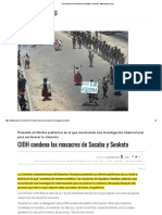 CIDH Condena Las Masacres de Sacaba y Senkata PDF