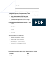 Examen global 1o evaluación de lengua y literatura