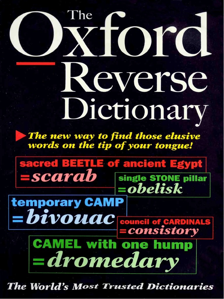 Idoc Pub The Oxford Reverse Dictionary Pdf Aircraft Peritoneum