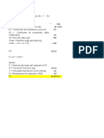 Hoja de Calculo para Malacate Bomba y Ve