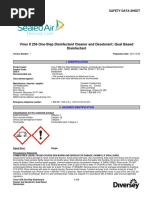 Virex II 256 Safety Data Sheet | PDF | Dangerous Goods | Hazardous Waste