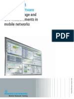 Mobile Coverage and Qos Measurements in Mobile Networks: R&S®Romes4 Drive Test Software